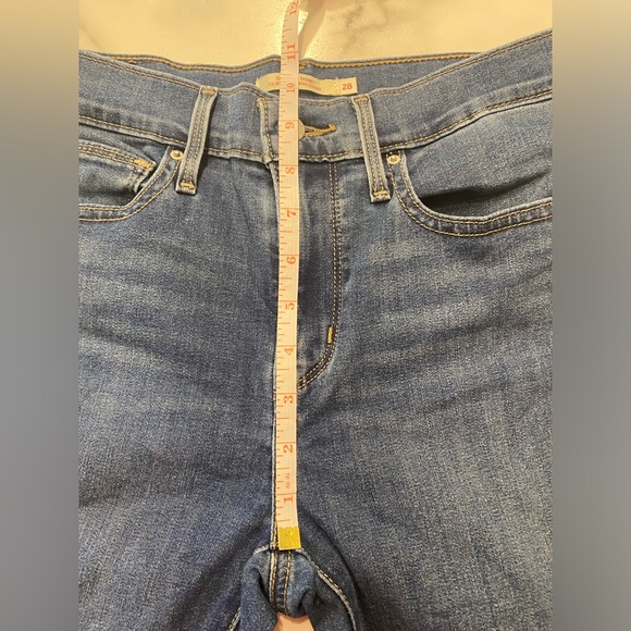 Levi’s skinny blue jeans slimming women’s size 28 - Picture 12 of 16